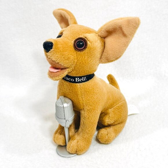 Taco Bell "Yo Quiero Taco Bell" Chihuahua Singing Plush "Chances Are" - Picture 6 of 10